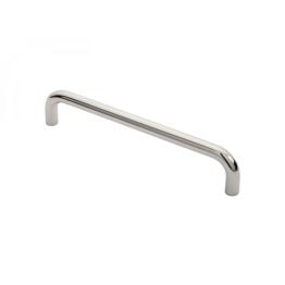19mm D Pull Handle 300mm Centres - Bright Stainless Steel