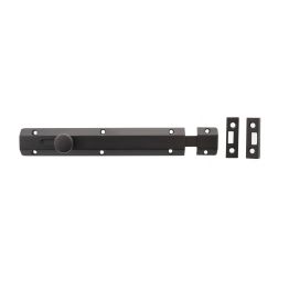 Atlantic Solid Brass Surface Door Bolt 8" - Urban Dark Bronze