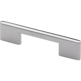 Heritage Brass Cabinet Pull Victorian Design 96mm CTC Polished Nickel finish