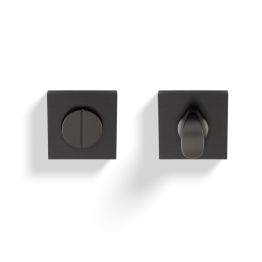Valli Turn & Release Push-on Square Rosette - Dark Bronze PVD
