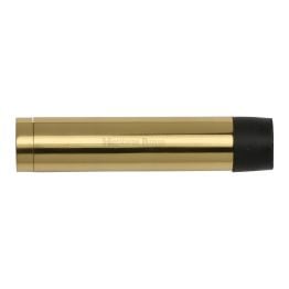 Heritage Brass Cylindrical Door Stop Without Rose 76mm Polished Brass Finish