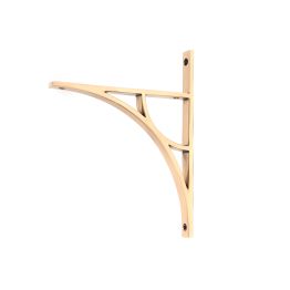 Polished Bronze Tyne Shelf Bracket (260mm x 200mm)
