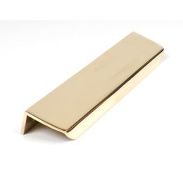 Polished Brass 200mm Moore Edge Pull