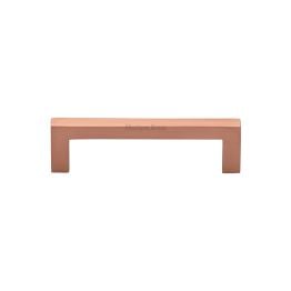 Heritage Brass Cabinet Pull City Design 96mm CTC Satin Rose Gold Finish