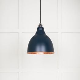 Smooth Copper Brindley Pendant in Dusk