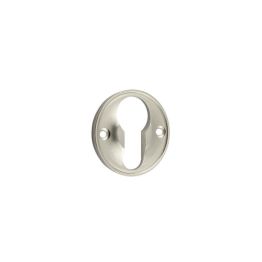 Burlington 40mm Euro Profile Escutcheon 40MM Satin Nickel - By Frelan Hardware - BUR122SN