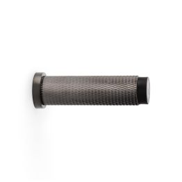 Alexander & Wilks - Brunel Knurled Door Stop - Dark Bronze PVD