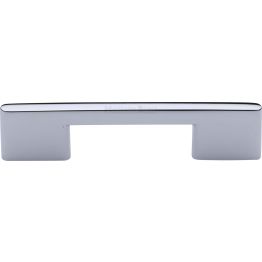 Heritage Brass Cabinet Pull Victorian Design 96mm CTC Polished Chrome finish