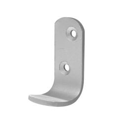 Robe Hook 50mm Satin Anodised Aluminium - By Frelan Hardware - J4403