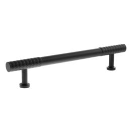 Millhouse Brass Chrysler Diamond T-Bar Cabinet Pull Handle 160mm - Matt Black