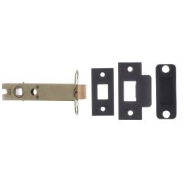 Atlantic Heavy Duty Bolt Through Tubular Latch 4" - Matt Black