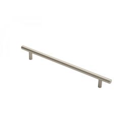 Steel T-Bar Handle 224mm - Satin Nickel