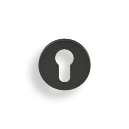 Valli Euro Profile Push-on Round Rosette Escutcheon - Anthracite