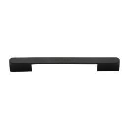 Heritage Brass Cabinet Pull Bridge Design 192&amp;224mm CTC Matt Black Finish