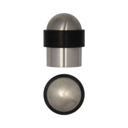 Stainless Steel Floor Mounted Door Stops 30x45mm Satin Stainless Steel - By Frelan Hardware - JSS09