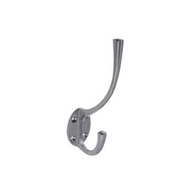 Jedo Solid Brass Hat & Coat Hook 142mm Dark Bronze - By Frelan Hardware - JV60DB