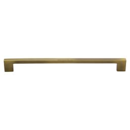 Heritage Brass Cabinet Pull Metro Design 256mm CTC Antique Brass Finish