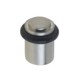 Burlington Stepped Door Stops Satin Nickel - By Frelan Hardware - BUR962SN