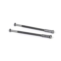 Pewter 5MM Male & Female Screws (2)