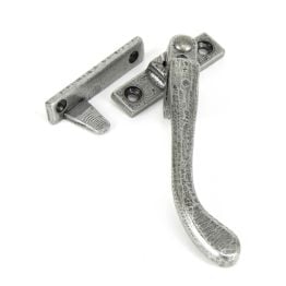 Pewter Night-Vent Locking Peardrop Fastener - RH