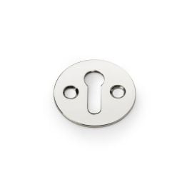 Alexander & Wilks - Victorian Standard Profile Escutcheon - Polished Nickel