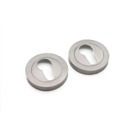 Euro Profile Escutcheon Satin Nickel