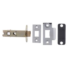 Atlantic Heavy Duty Bolt Through Tubular Latch 3" - Polished Chrome