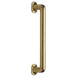 Heritage Brass Door Pull Handle Traditional Design 330mm Polished Brass Finish