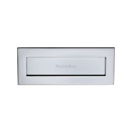 Heritage Brass Letterplate 10" x 4" Polished Chrome finish