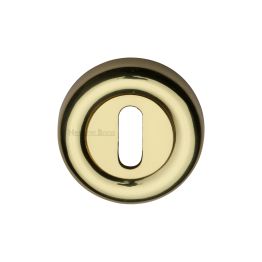 Heritage Brass Key Escutcheon Polished Brass finish