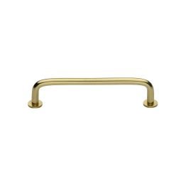 Heritage Brass Cabinet Pull Wire Design with 16mm Rose 96mm CTC Polished Brass Finish