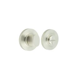 Burlington Turns & Releases Inner 3 Knurled Rose Satin Nickel - By Frelan Hardware - BUR-81SN-55SN