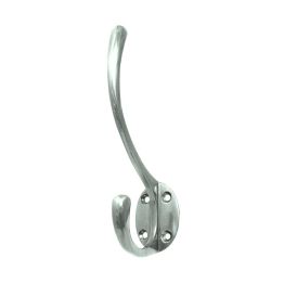Jedo Solid Brass Hat & Coat Hook 142mm Polished Chrome - By Frelan Hardware - JV60PC