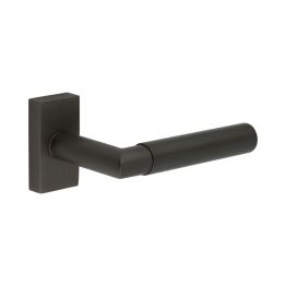 CR-102 Dark Bronze Multi Point Rectangular Rose Door Handle - By Frelan Hardware - CR-102D4DB