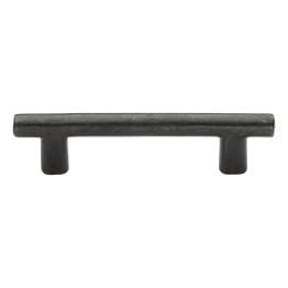 Rustic Dark Bronze Cabinet Pull Round T-Bar Design 192mm CTC