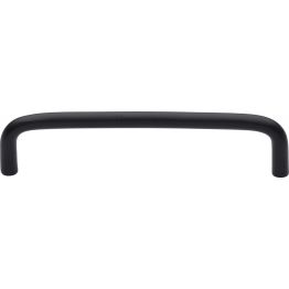 Heritage Brass Cabinet Pull Wire Design 128mm CTC Matt Black Finish