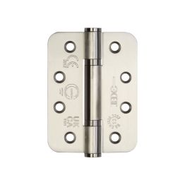 Certifire Stainless Steel Grade 13 Radiused Polymer Bearing Hinges 3 Knuckle (PCK 3) 102x76x3mm Sati - By Frelan Hardware - J9633SSS