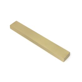 Satin Brass Slimline External Blank Plate (Each)