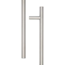 Stainless Steel 19mm Guardsman Pull Handles B/T Fixing 1000x19x900mm Satin Stainless Steel - By Frelan Hardware - JSS219C