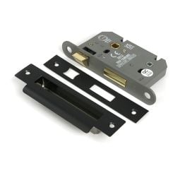 Aged Bronze 2½" Heavy Duty Bathroom Mortice Lock