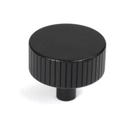Matt Black Judd Cabinet Knob - 38mm (No rose)