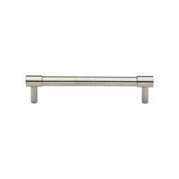 Heritage Brass Cabinet Pull Phoenix Design 128mm CTC Polished Nickel finish