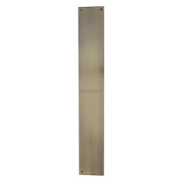 Heritage Brass Fingerplate 500mm Antique finish
