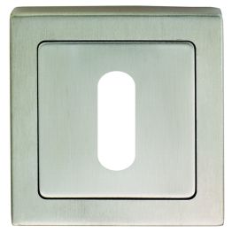 Square Escutcheons - Bright/Satin Stainless Steel