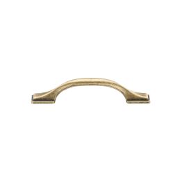 Luca Cabinet Pull 096mm Distressed Brass finish