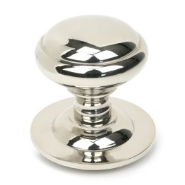 Polished Nickel Round Centre Door Knob