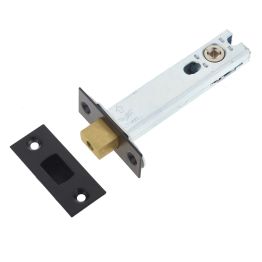 Jedo Heavy Duty Tubular Deadbolts 102mm Black - By Frelan Hardware - JL-HDB102BL