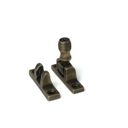 Burnished Brass Beehive Brighton Fastener - Narrow (Square)