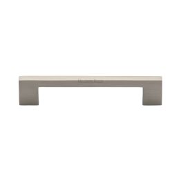 Heritage Brass Cabinet Pull Metro Design 128mm CTC Satin Nickel Finish