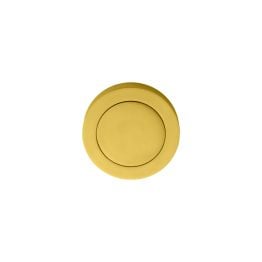 Blank Escutcheon  - Polished Brass